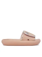 Buty dla dziewczynek - MICHAEL Michael Kors Klapki MK01951668 Różowy - miniaturka - grafika 1