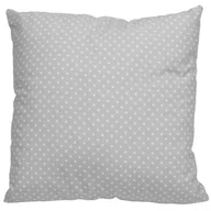 Poszewki na poduszki - Poszewka na poduszkę bawełniana EL-TEX 70x80 cm, Kropki na szarym - miniaturka - grafika 1
