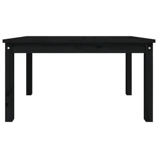Stolik ogrodowy, czarny, 82,5x50,5x45 cm, lite drewno sosnowe Lumarko! - Stoły ogrodowe - miniaturka - grafika 6