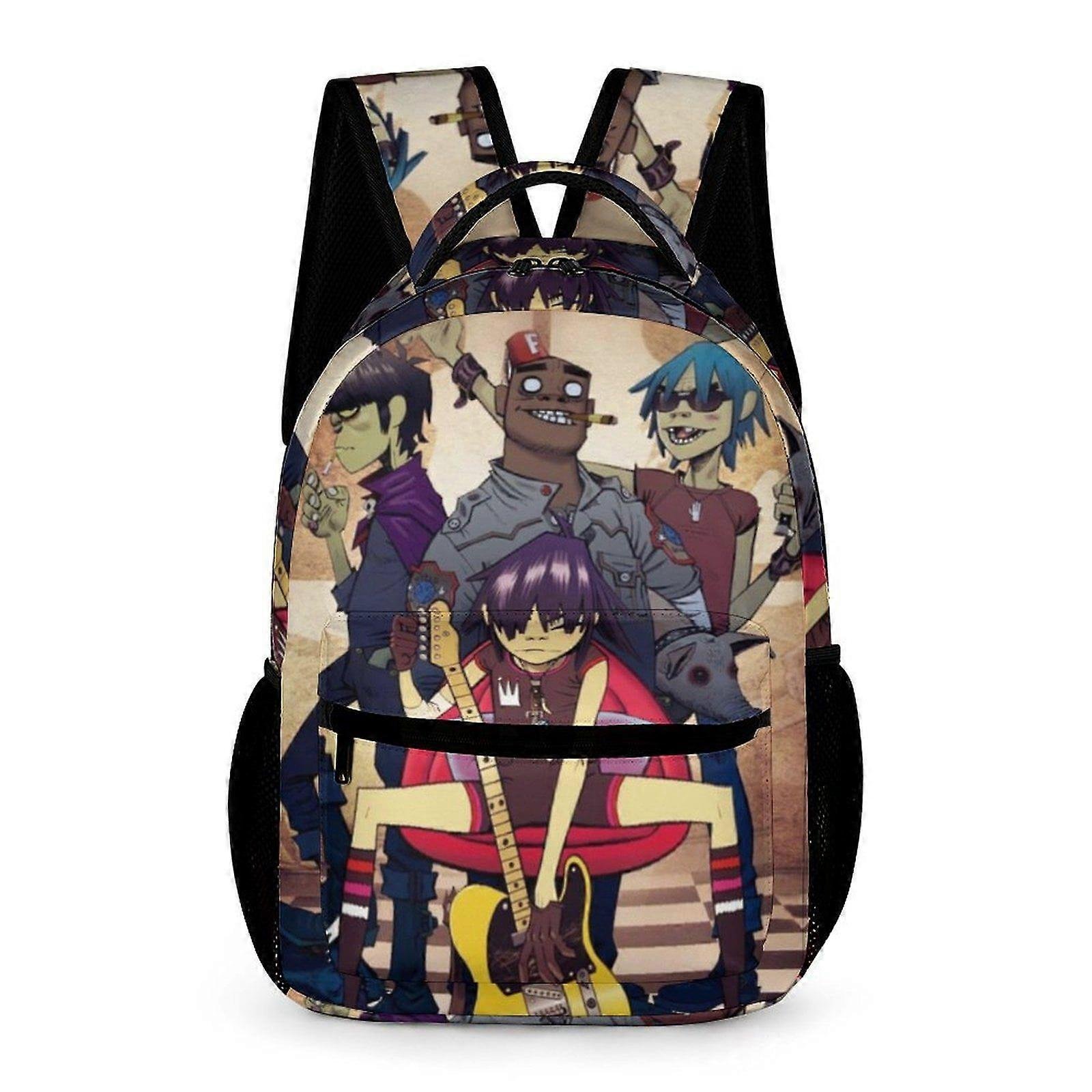 Plecak YL108 Gorillaz Plecaki dziecięce Śliczna torba szkolna Tornister Casual Daypack Outdoor Travel Back Pack dla chłopców i dziewcząt108 16.1 X ...