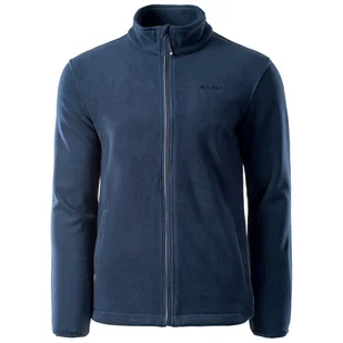 Męska bluza Hi-Tec Nader Rozmiar: XL / Kolor: ciemnoniebieski - Bluzy sportowe męskie - miniaturka - grafika 1