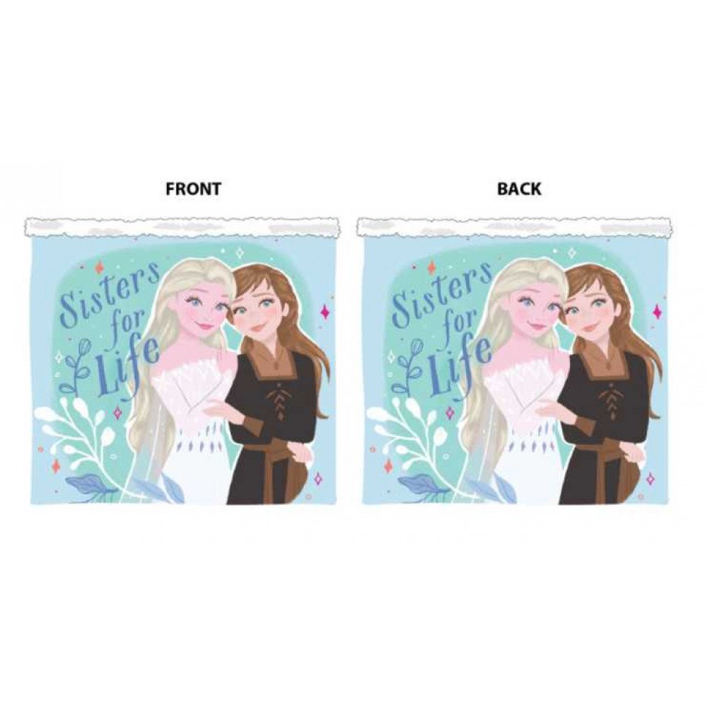 Ciepły Szalik Komin Dziecięcy Kraina Lodu Niebieski