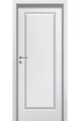 Drzwi wewnętrzne - Pol-Skone Dzwi Wewnętrzne Pełne Kingstone V08 Fornirowane Biały - miniaturka - grafika 1