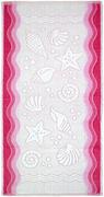 Ręczniki - Greno Ręcznik Flora Ocean różowy 70x140 RE FL2 070 ROZ - miniaturka - grafika 1