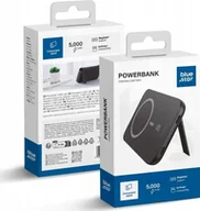 Powerbanki - BLUE STAR powerbank 5000 mAh kompatybilny z MagSafe 2A 5W W0553 czarny - miniaturka - grafika 1