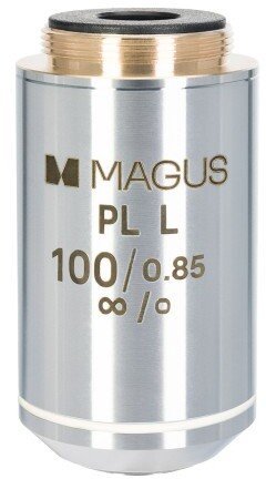 Mikroskop Magus Obiektyw MAGUS 100PLL 100/0,85 Plan L WD 0,40 mm