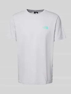 T-shirt z nadrukiem z logo - Koszulki męskie - miniaturka - grafika 1