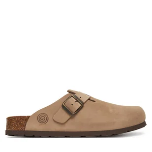 Klapki Dr. Brinkmann 600132-08 Beżowy - Klapki i japonki męskie - miniaturka - grafika 1