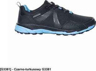Ardon ARDONWINNER - lekki półbut tekstylny w sportowej stylistyce white, tkanina typu MESH, oddychająca podszewka, - Czarno-turkusowy G3381 45 - Obuwie robocze - miniaturka - grafika 1