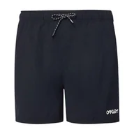 Kąpielówki męskie - Kąpielówki męskie Oakley BEACH VOLLEY 16 czarne FOA404310-02E - miniaturka - grafika 1