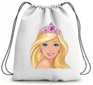 Worki na buty - PLECAK WOREK BARBIE SZKOLNY NA BUTY WF - miniaturka - grafika 1