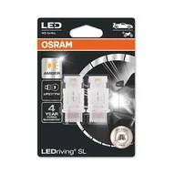 Żarówki samochodowe - Żarówki Osram Led P27/7W 3157Dyp-02B (2 Sztuki) Żółte - miniaturka - grafika 1