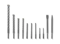 Wiertła - PARKSIDE® Zestaw wierteł udarowych i dłut / wierteł udarowych / wierteł koronowych (Zestaw 11 elementów) - miniaturka - grafika 1