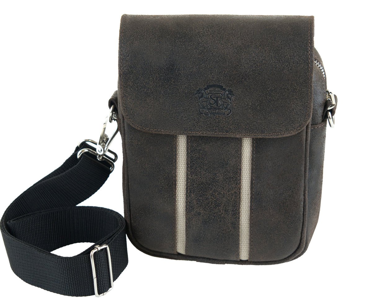 Listonoszka męska Lucas - Stefania Brązowy