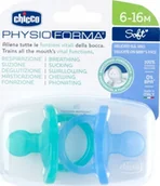Smoczki uspokajające - CHICCO-7308721-SMOCZEK PF SOFT BLUE 6-16M 2SZT - miniaturka - grafika 1