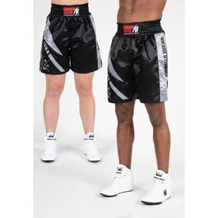 Hornell Boxing Szorty - Czarny/Szary - Kimona, stroje i obuwie - miniaturka - grafika 1