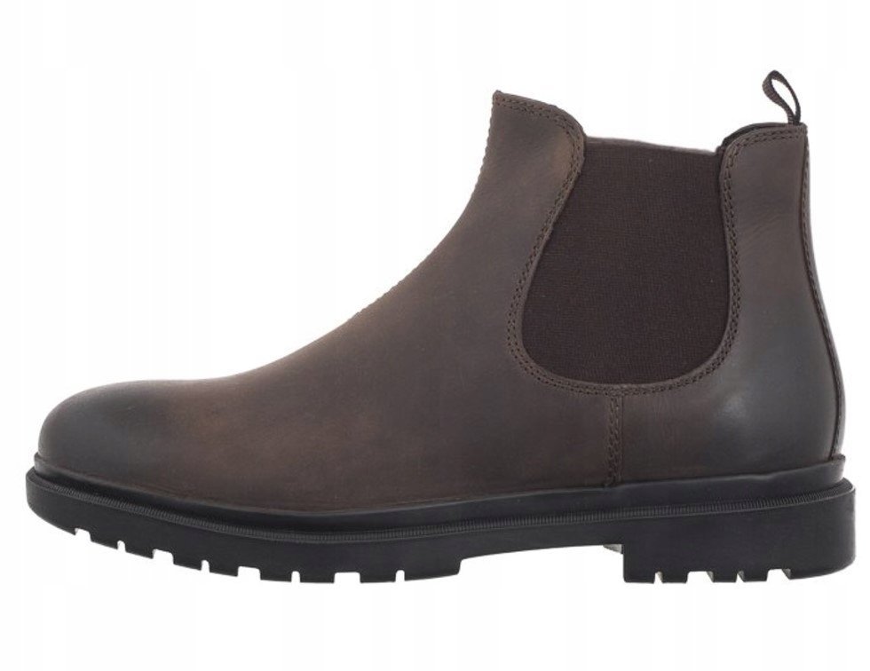 GEOX SZTYBLETY WSUWANE MĘSKIE SKÓRZANE 44 Ż4C