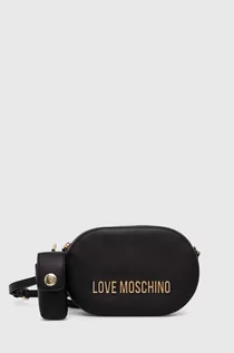 Torebki damskie - Love Moschino torebka skórzana kolor czarny JC4330PP0GK1000A - grafika 1