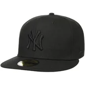 Czapki i chusty sportowe męskie - Czapka 59Fifty Black on Black Yankees by New Era, czarny, 7 7/8 (62,5 cm) - miniaturka - grafika 1