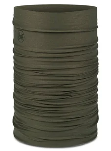 Chusta wielofunkcyjna Buff CoolNet UV® Neckwear - solid khaki - Szaliki i chustki dla dzieci - miniaturka - grafika 1