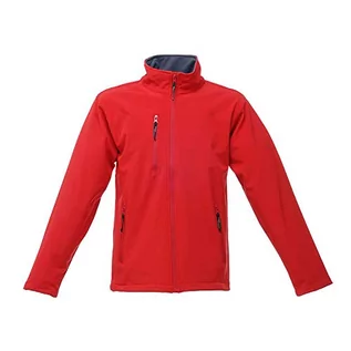 Kurtki męskie - Regatta Męska kurtka softshell Hydroforce 3-warstwowa membranowa, wielokolorowa (klasyczna czerwona/czarna), XXX-Large TRA650 51P95 - grafika 1