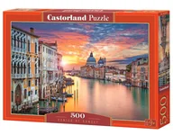 Puzzle - Castorland 500 Elementów, Zachód słońca w Wenecji WZCSTT0UI052479 - miniaturka - grafika 1