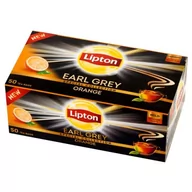 Herbata - Lipton Earl Grey Orange Herbata czarna 70g 50 torebek - miniaturka - grafika 1