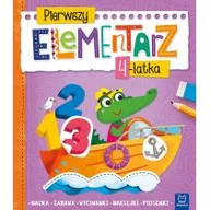 Edukacja przedszkolna - Aksjomat Pierwszy elementarz 4-latka Nauka zabawa wycinanki naklejki piosenki - miniaturka - grafika 1