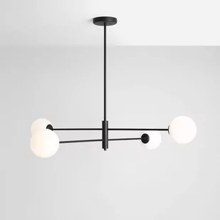 Aldex Homme lampa wisząca 4-punktowa czarna 1090PL_L1 - Lampy sufitowe - miniaturka - grafika 2