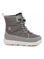 Śniegowce damskie - Kamik Śniegowce "Luge" w kolorze szarym - miniaturka - grafika 1