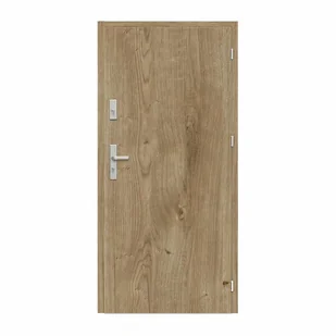 Drzwi wewnętrzne wejściowe MDF RC2 32dB Eris Set dąb wiosenny 80 prawe - Drzwi zewnętrzne - miniaturka - grafika 1