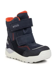 Buty dla dziewczynek - Ecco Śniegowce Urban Mini GORE-TEX Granatowy - grafika 1