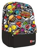 Plecaki szkolne i tornistry - St. Majewski Plecak 1-komorowy Spine- Friendly Fast Food - miniaturka - grafika 1