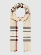 Apaszki i szaliki damskie - Szal w szkocką kratę - miniaturka - grafika 1