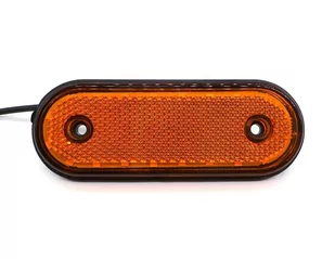 Lampa obrysowa 20 LED 24V kolory Pomarańczowy - Oświetlenie samochodowe - akcesoria - miniaturka - grafika 1