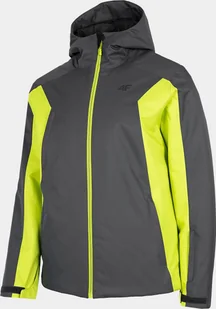 Kurtka narciarska męska 4f H4Z22-KUMN002 Szara r. M - Kurtki narciarskie - miniaturka - grafika 1