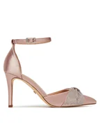 Czółenka - DeeZee Szpilki 2024-30 Beżowy - miniaturka - grafika 1