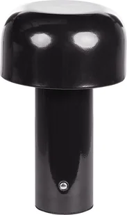 BELIANI Lampa stołowa czarna metal klosz nowoczesna - Oprawy, klosze i abażury - miniaturka - grafika 1