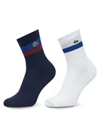 Skarpetki damskie - Lacoste Zestaw 2 par wysokich skarpet unisex RA4241 Kolorowy - miniaturka - grafika 1