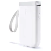 Drukarki kart i etykiet - Niimbot D110 Drukarka Etykiet Bezprzewodowa Biała - miniaturka - grafika 1