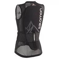 Sporty zimowe - akcesoria - Salomon FLEXCELL PRO W VEST damski ochraniacz na plecy z oddychającą siatką i Flexcell 4D do narciarstwa alpejskiego - miniaturka - grafika 1