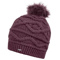 Czapki damskie - Dare 2b Damska czapka zimowa Remind II Bobble Fioletowy, Wool - miniaturka - grafika 1