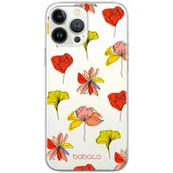 Etui i futerały do telefonów - Etui Babaco dedykowane do Xiaomi REDMI NOTE 8, wzór: Kwiaty 012 Etui częściowo przeźroczyste, oryginalne i oficjalnie licencjonowane - miniaturka - grafika 1