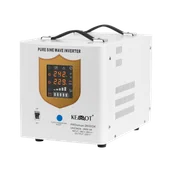 Zasilacze awaryjne UPS - Zasilacz awaryjny KEMOT PROsinus-2600/24 przetwornica z czystym przebiegiem sinusoidalnym i funkcją ładowania 24V 230V 2600VA/1800W - miniaturka - grafika 1