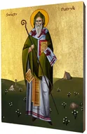 Ikony i obrazy sakralne - Ikona św. Patryk - miniaturka - grafika 1