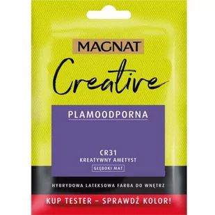 Magnat Tester koloru Creative kreatywny ametyst 30 ml - Farby wewnętrzne - miniaturka - grafika 2