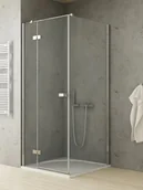 Kabiny prysznicowe - New Trendy Kabina prysznicowa drzwi uchylne 100x110 lewa EXK-5134 Reflexa - miniaturka - grafika 1