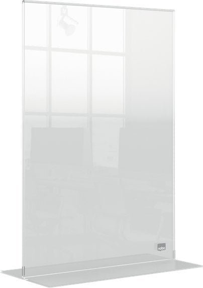 Nobo Signage PremiumPlus Acrylic Desk A4