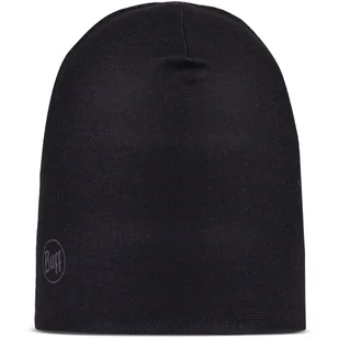 BUFF czapka ECOSTRETCH BEANIE solid black - Czapki i chusty sportowe męskie - miniaturka - grafika 1