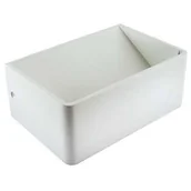 Lampy ścienne - Ideus Kinkiet LAMPA ścienna BETI LED 10W 03103 prostokątna OPRAWA metalowa kostka biała - miniaturka - grafika 1